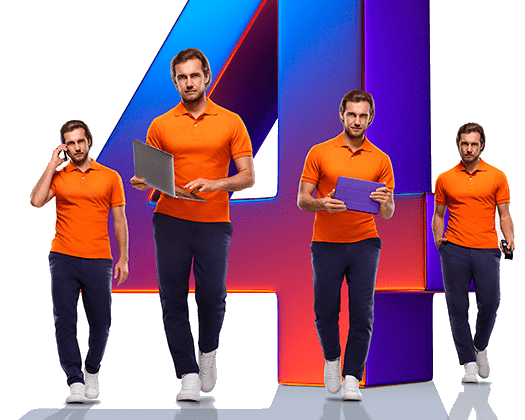 Великолепная четверка Ростелеком в&nbsp;деревня Секретарка (Красноярский край)